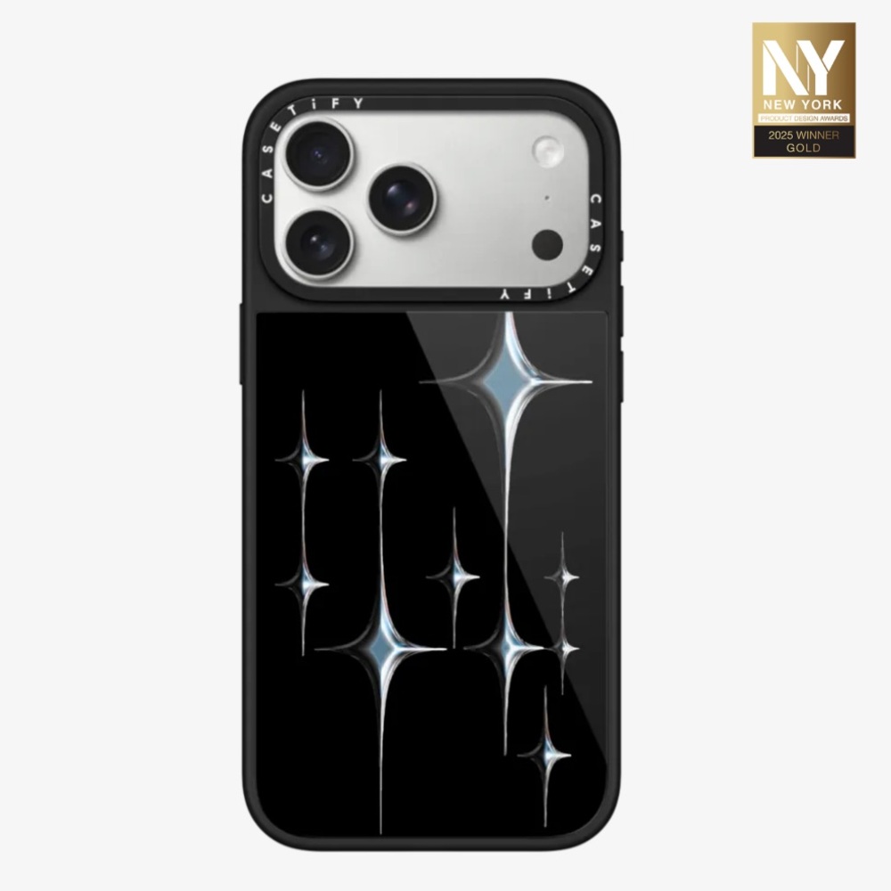 Casetify Chrome Sparkles iPhone 17 Pro Max Case